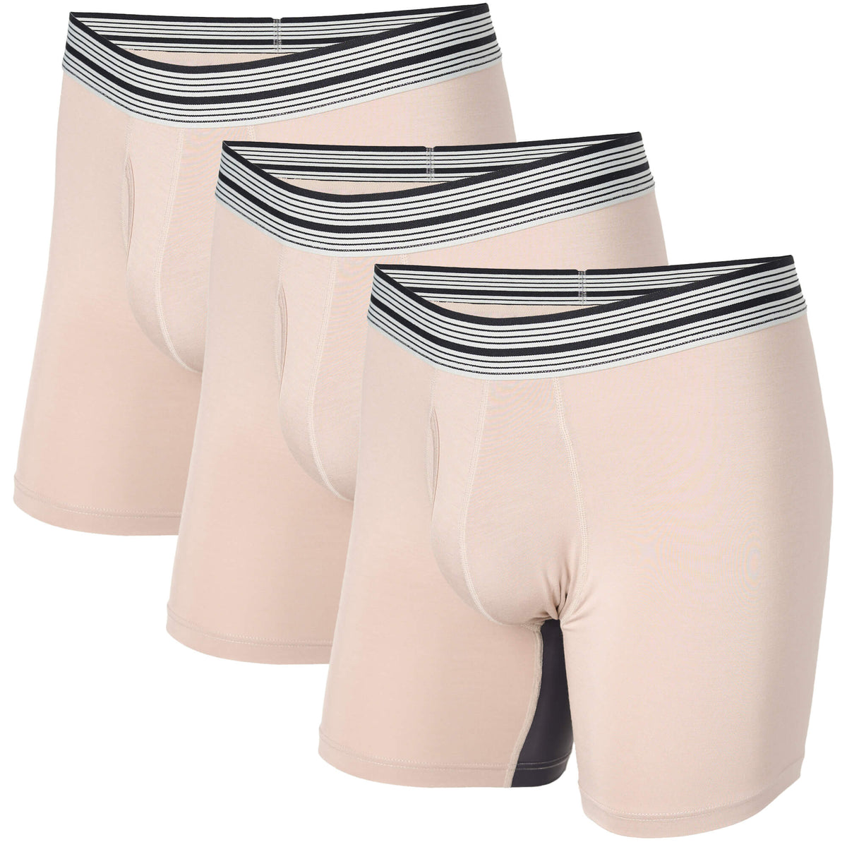 3-Pack Most Comfortable Boxer Brief Underwear - Mr. Davis Underwear