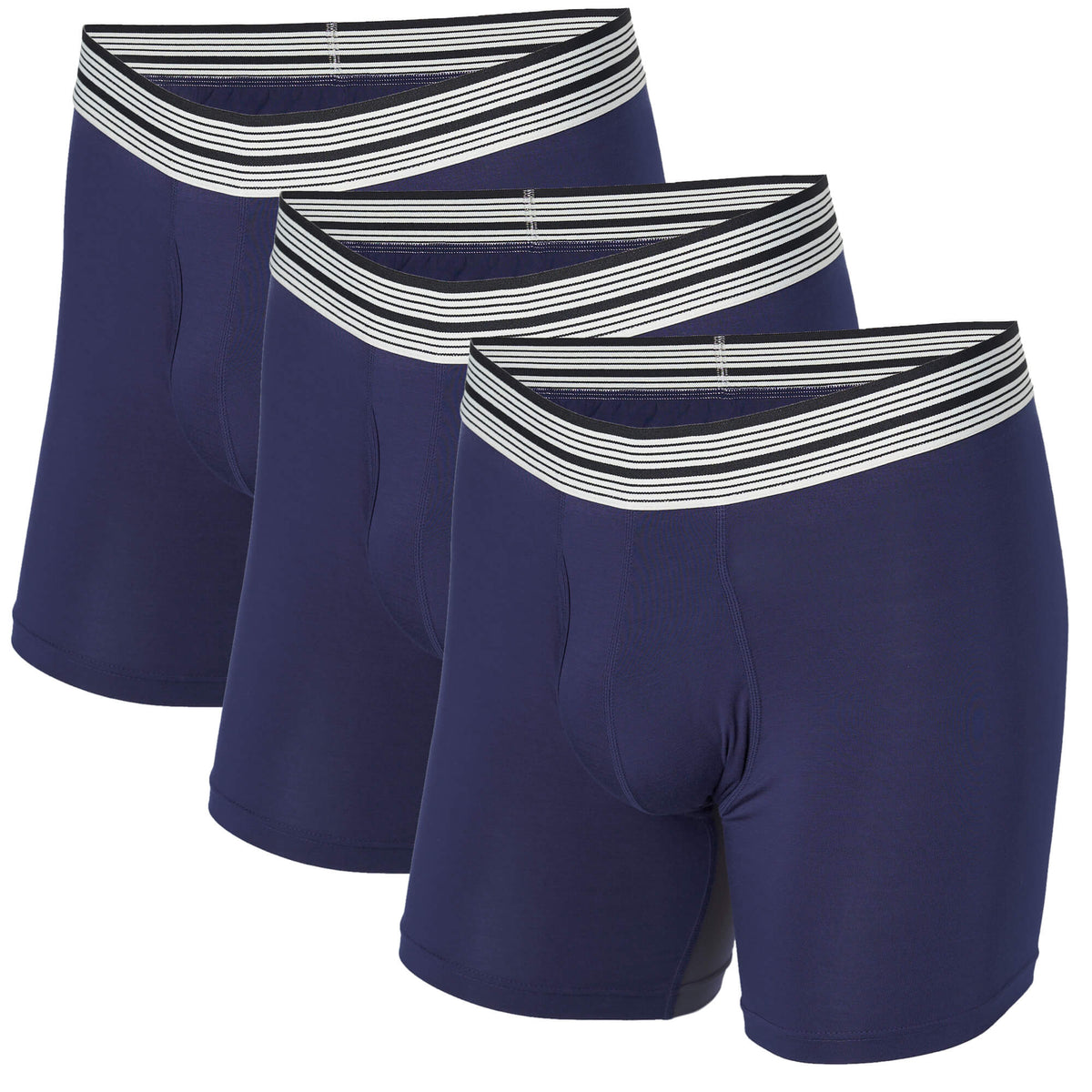 3-Pack Most Comfortable Boxer Brief Underwear - Mr. Davis Underwear