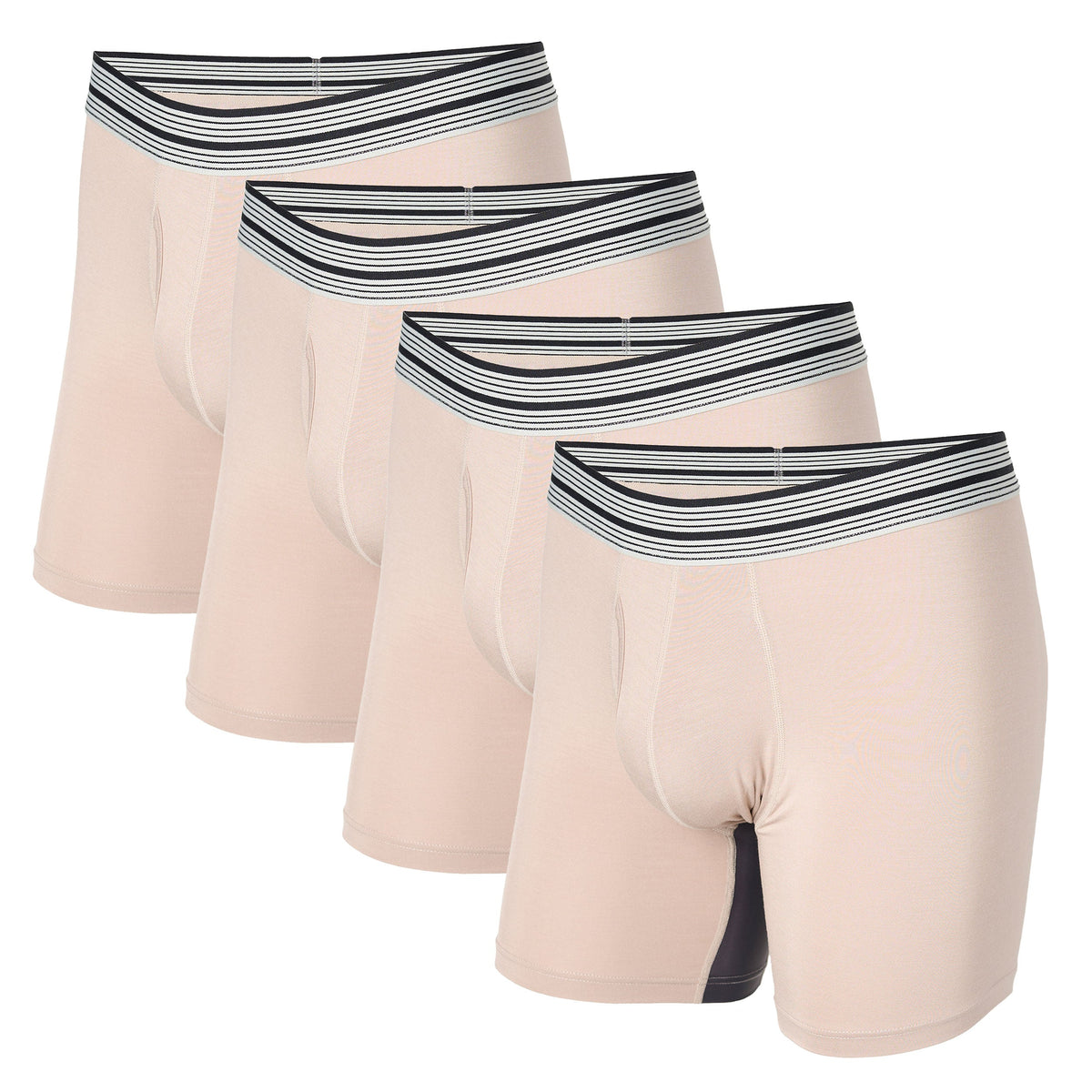 4-Pack Most Comfortable Boxer Brief Underwear - Mr. Davis Underwear