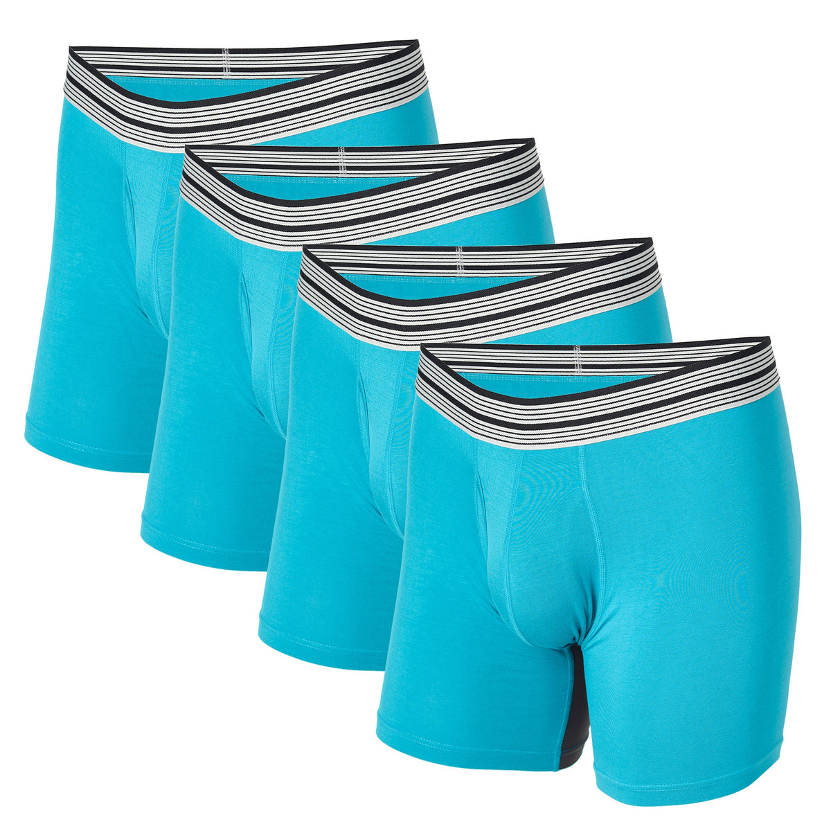 4-Pack Most Comfortable Boxer Brief Underwear - Mr. Davis Underwear