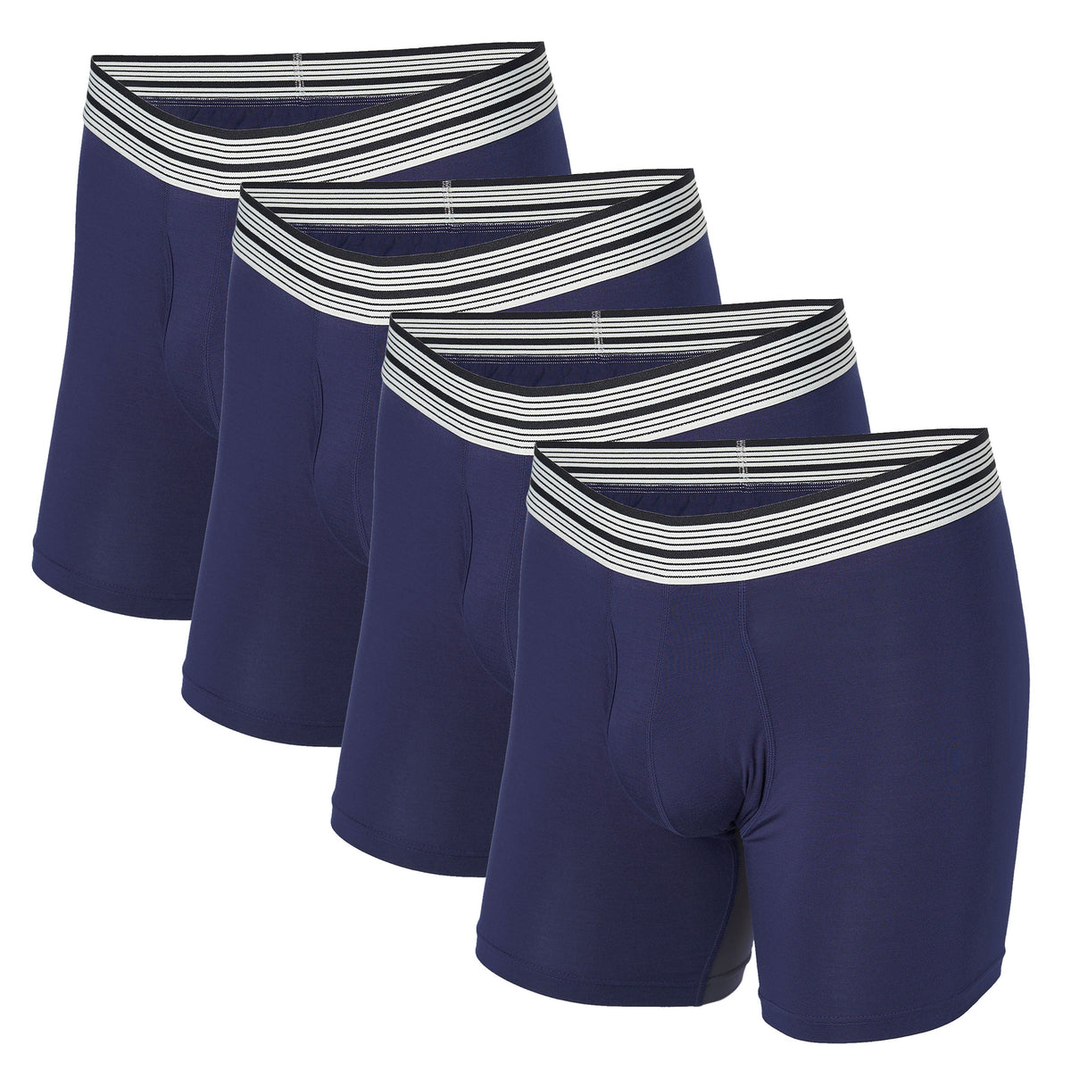 4-Pack Most Comfortable Boxer Brief Underwear - Mr. Davis Underwear