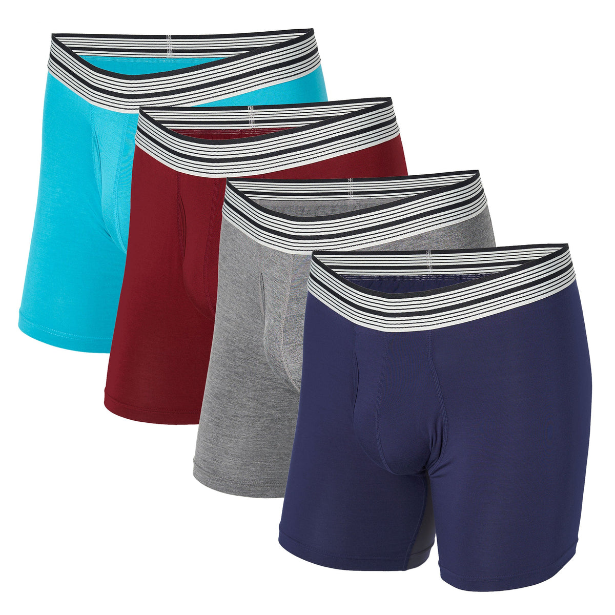 4-Pack Most Comfortable Boxer Brief Underwear - Mr. Davis Underwear