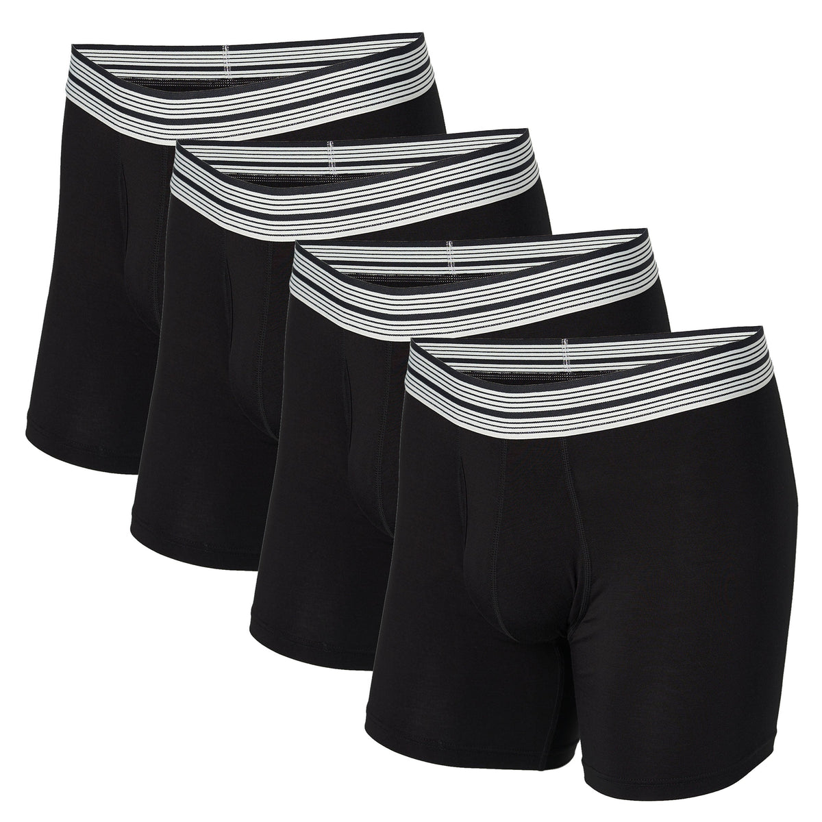 4-Pack Most Comfortable Boxer Brief Underwear - Mr. Davis Underwear