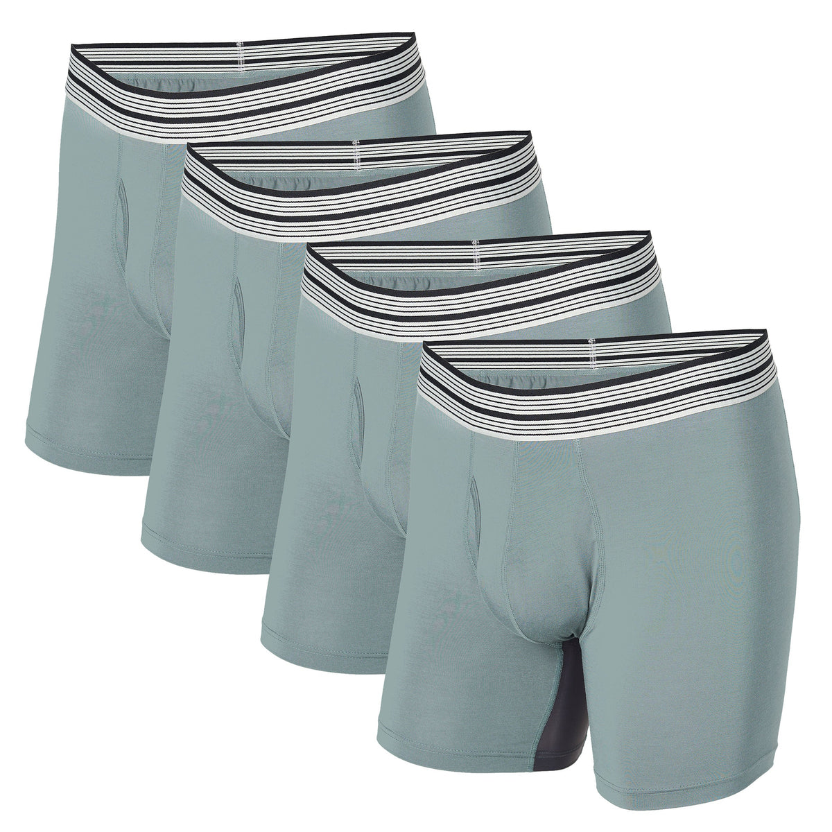 4-Pack Most Comfortable Boxer Brief Underwear - Mr. Davis Underwear