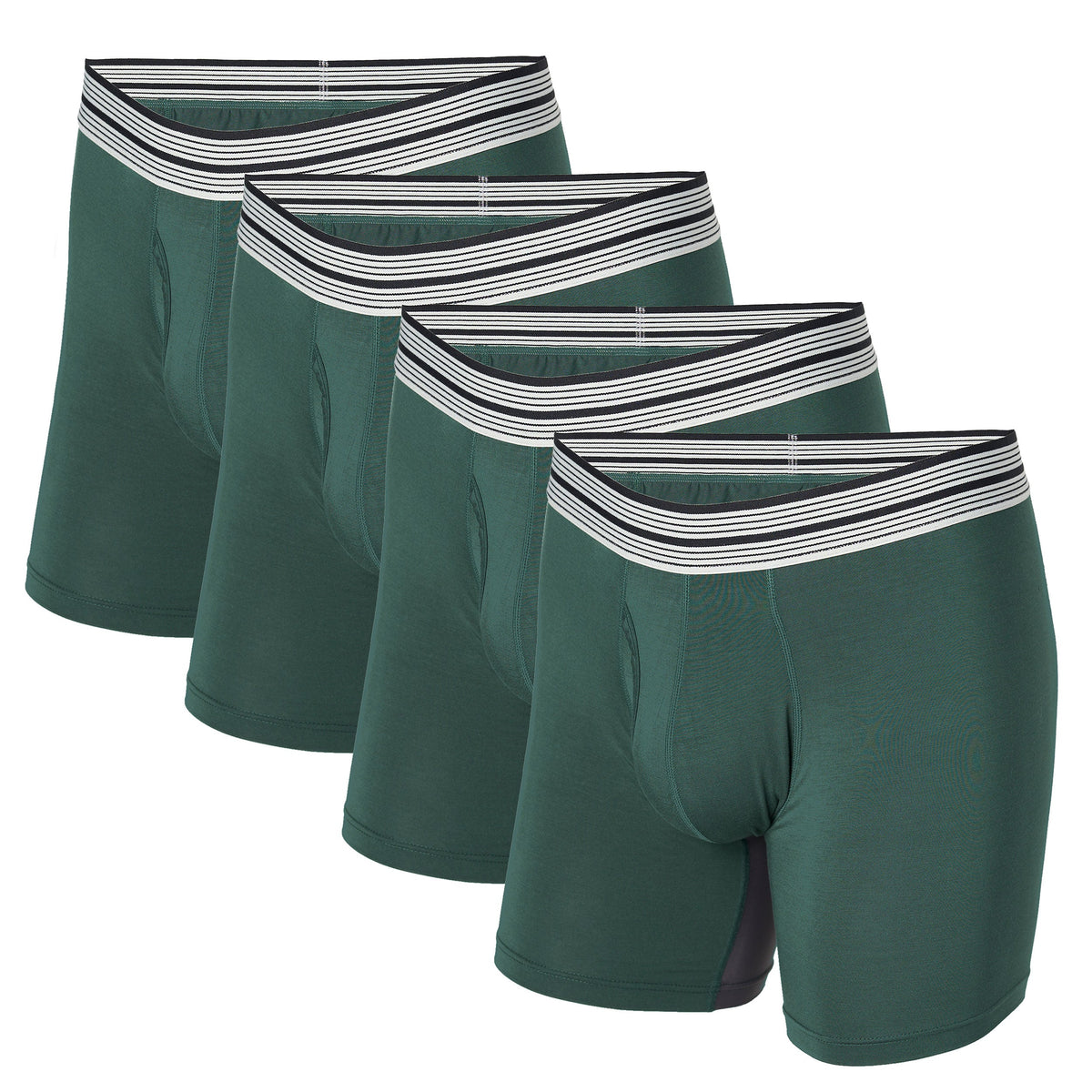 4-Pack Most Comfortable Boxer Brief Underwear - Mr. Davis Underwear